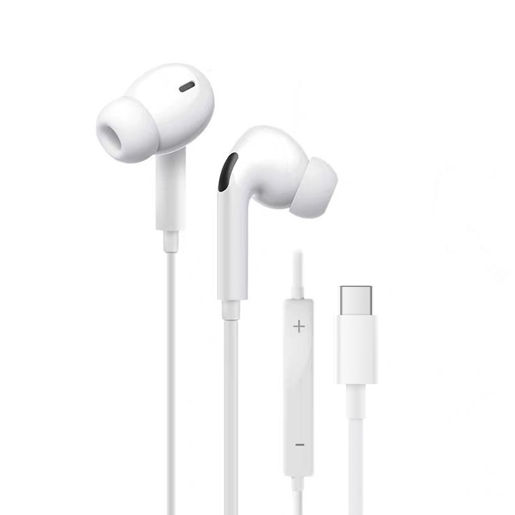 Auriculares Manos Libres Tipo C Blancos