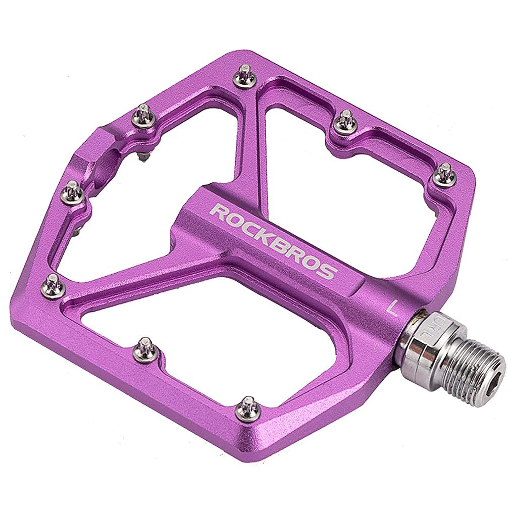 Pedales Para Bicicleta Rockbros Aluminio Antideslizantes