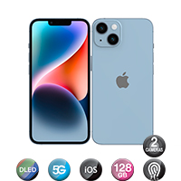 iPhone 14 6,1" 5g 6gb 128gb Dual Cam Bandeja Sim Física