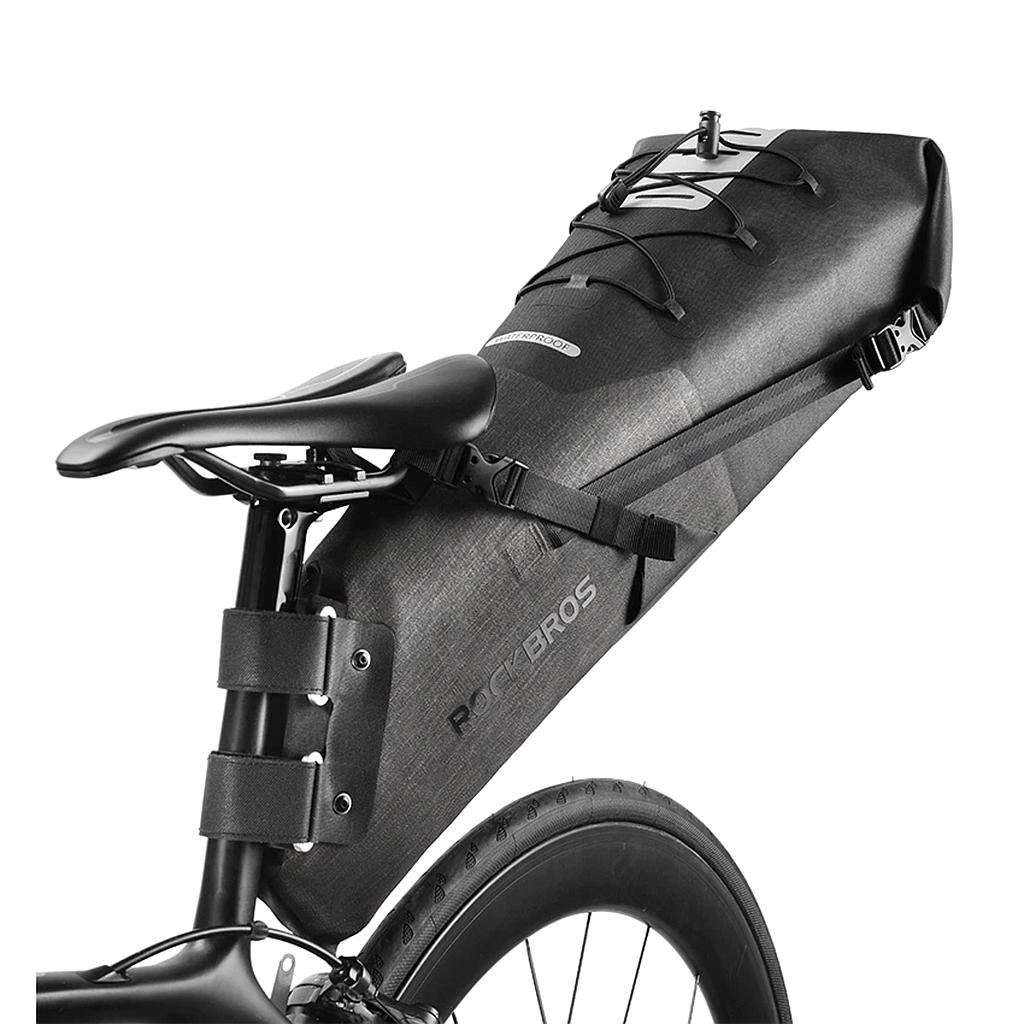 Bolso De Sillín Para Bicicleta Impermeable Rockbros De 10L
