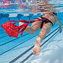 Swim Parachute Finis Navy 8 Inch Entrenamiento 