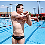 Malla Natación Piscina Finis Brief Navy Hombre Talle 38