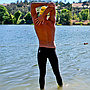 Malla De Baño Para Hombre Finis Open Water Vapor Talle 28