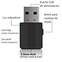 Trasmisor y Receptor de Audio Bluetooth Jack 2 en 1