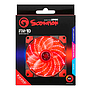 Fan Marvo Scorpion 120mm Leds Rojos
