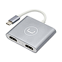 Hub Usb C A Hdmi Unno Hb1103sv 2 Puertos 4k