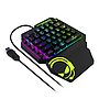 Teclado Para Juegos De Una Mano Hypergear KeyVictory Rgb