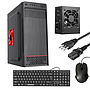 Combo Atx Coolmax H5 600W Mouse y Teclado