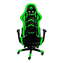 Silla Gamer Marvo Scorpion Ch106 Giratoria - Negra y Verde