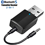 Trasmisor y Receptor de Audio Bluetooth Jack 2 en 1