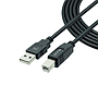 Cable usb para impresora Unno 3m CB4007BK