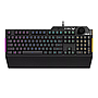 Teclado Gaming Tuf Gaming K1 Usb 1000hz 5 Zonas Rgb